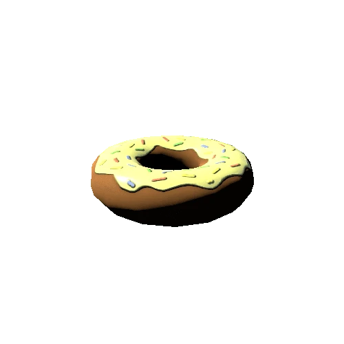 Cake Donuts_01_yellow